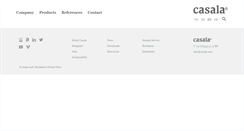 Desktop Screenshot of casala.com